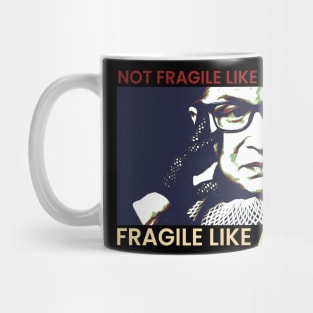 ruth bader ginsburg - RBG fragile like a bomb Mug